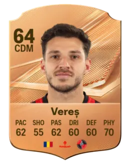 Card Szilárd Vereș 64, official EA preview