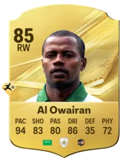 Card Saeed Al Owairan 85, official EA preview
