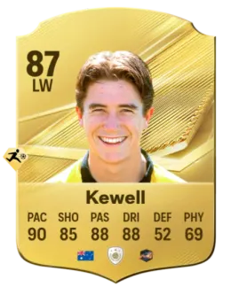 Card Harry Kewell 87, official EA preview