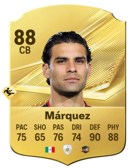 Card Rafael Márquez 88, official EA preview