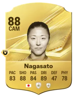 Card Yuki Nagasato 88, official EA preview