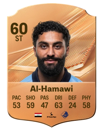 Card Amin Al-Hamawi 60, official EA preview