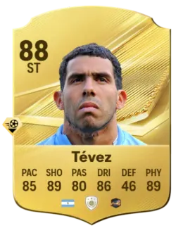 Card Carlos Tévez 88, official EA preview