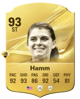 Card Mia Hamm 93, official EA preview