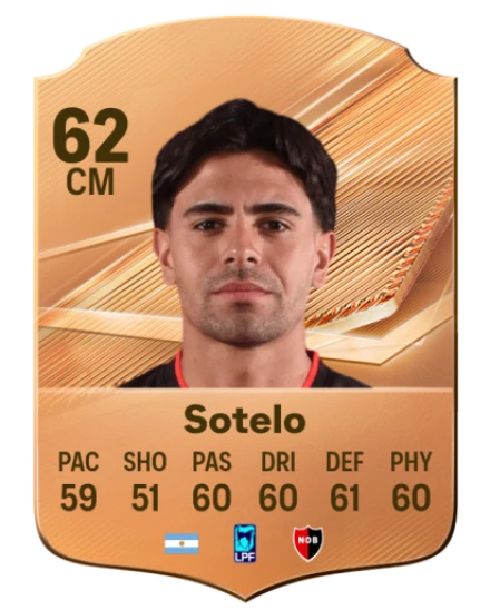 Card David Sotelo 62, official EA preview