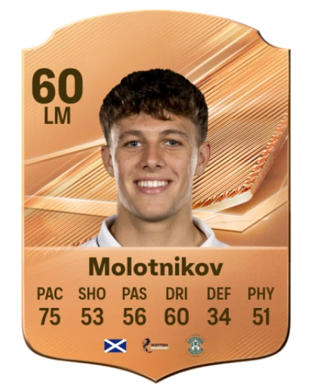 Card Rudi Molotnikov 60, official EA preview