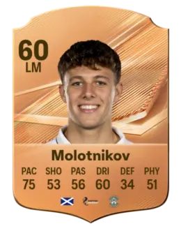 Card Rudi Molotnikov 60, official EA preview