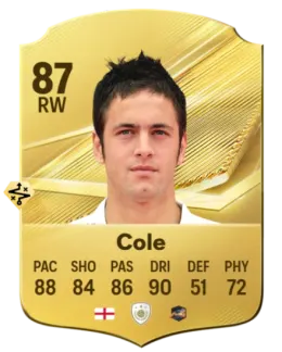 Card Joe Cole 87, official EA preview
