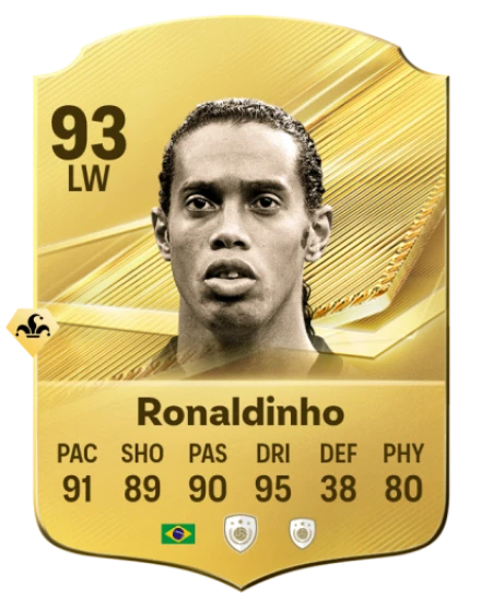 Card Ronaldinho 93, official EA preview