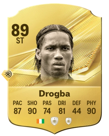 Card Didier Drogba 89, official EA preview