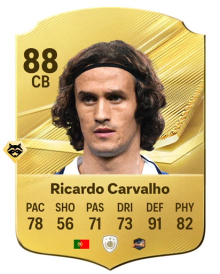 Card Ricardo Carvalho 88, official EA preview