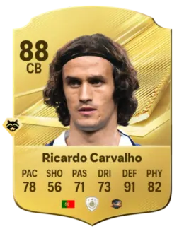 Card Ricardo Carvalho 88, official EA preview