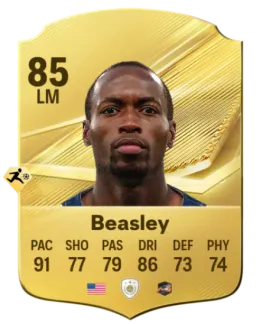 Card DaMarcus Beasley 85, official EA preview