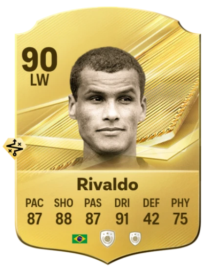 Card Rivaldo 90, official EA preview