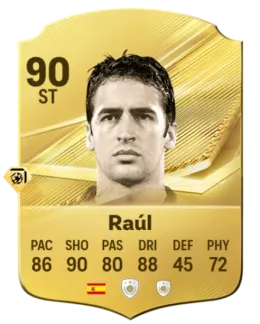 Card Raúl 90, official EA preview