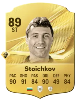 Card Hristo Stoichkov 89, official EA preview