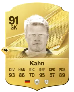 Card Oliver Kahn 91, official EA preview