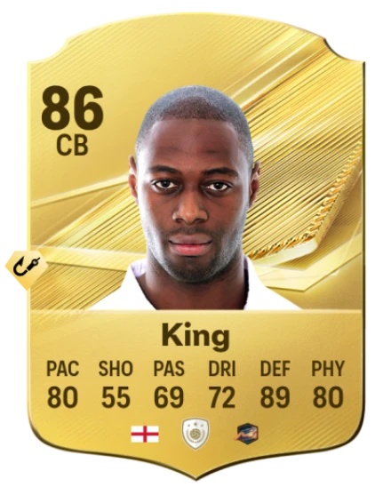 Card Ledley King 86, official EA preview