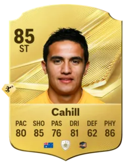 Card Tim Cahill 85, official EA preview