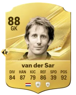 Card Edwin van der Sar 88, official EA preview