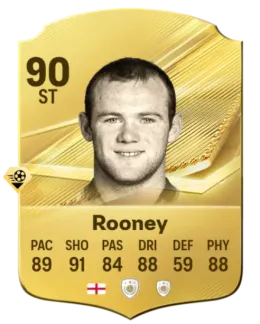 Card Wayne Rooney 90, official EA preview