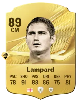 Card Frank Lampard 89, official EA preview