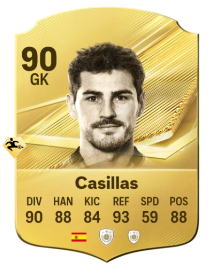 Card Casillas 90, official EA preview