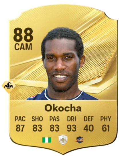 Card Jay-Jay Okocha 88, official EA preview