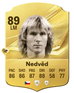 Card Pavel Nedvěd 89, official EA preview