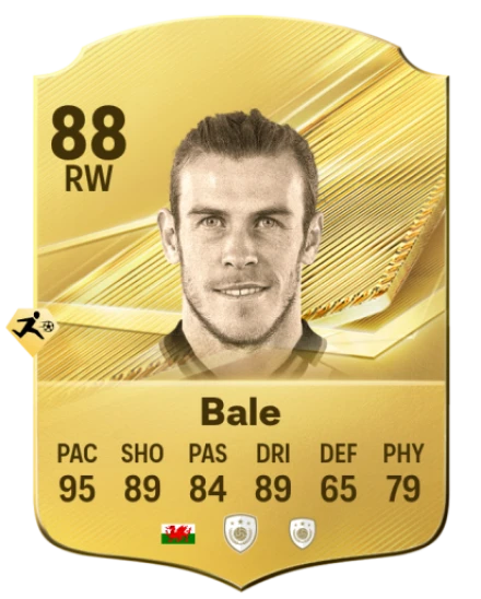 Card Gareth Bale 88, official EA preview