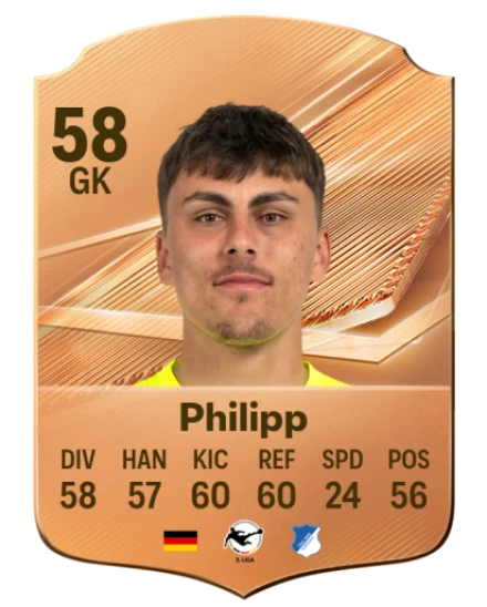 Card Tim Philipp 58, official EA preview