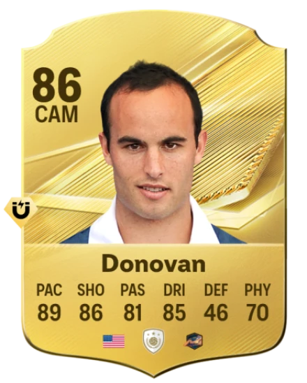 Card Landon Donovan 86, official EA preview