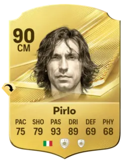 Card Andrea Pirlo 90, official EA preview