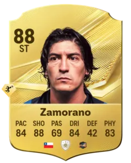Card Iván Zamorano 88, official EA preview