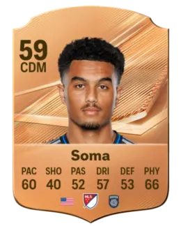 Card Pedro Soma 59, official EA preview