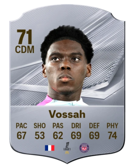 Card Alexis Vossah 71, official EA preview