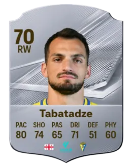 Card Iuri Tabatadze 70, official EA preview