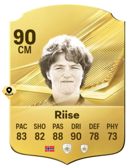 Card Hege Riise 90, official EA preview