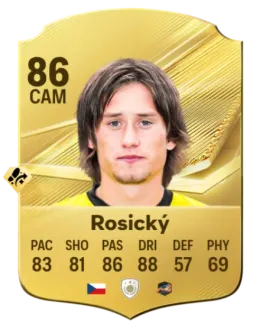 Card Tomáš Rosický 86, official EA preview
