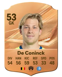 Card Victor De Coninck 53, official EA preview