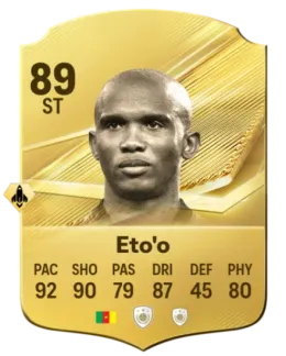 Card Samuel Eto'o 89, official EA preview