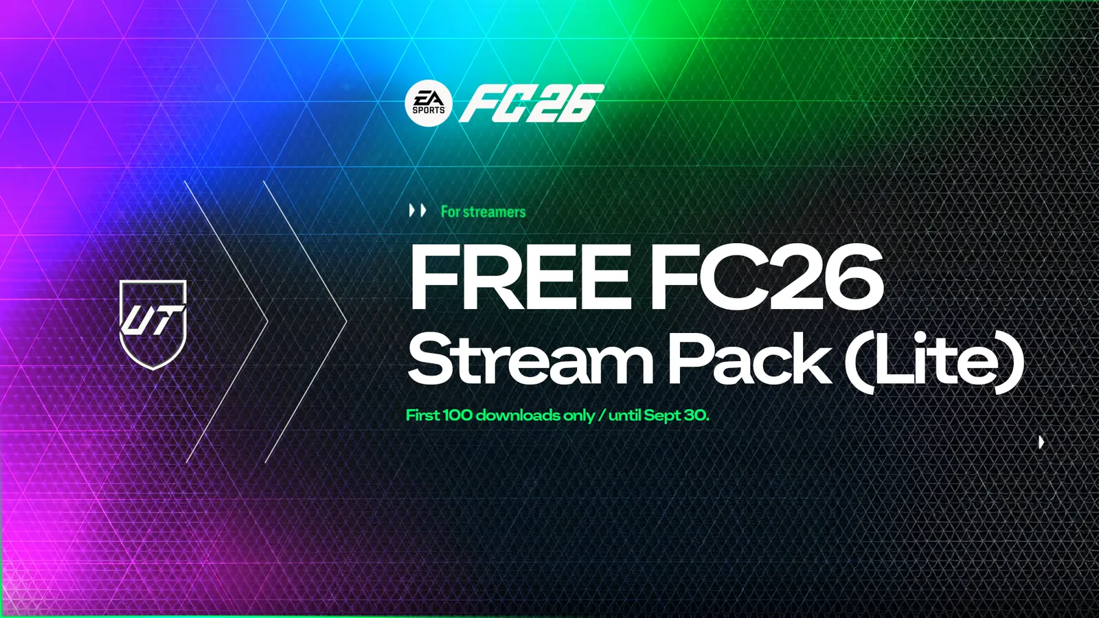 🎁 Kostenloses FC26 Stream-Paket: jetzt herunterladen (Overlays + Alerts für FIFA 26)
