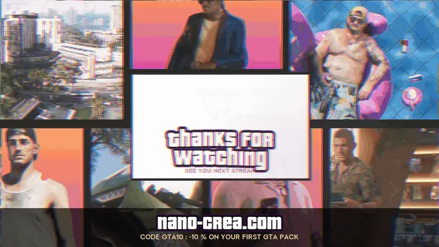 GTA 6 Cover Art Stream Pack : vue d’ensemble de tout le système de stream