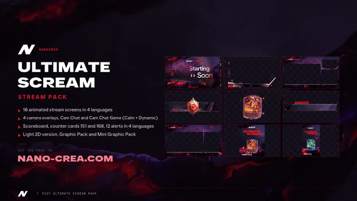 FC27 Ultimate Scream Stream Pack, image 1